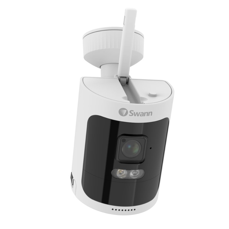 Box Opened Swann AllSecure650 2 Camera 2K Quad HD Wi-Fi NVR CCTV System with 64GB HDD