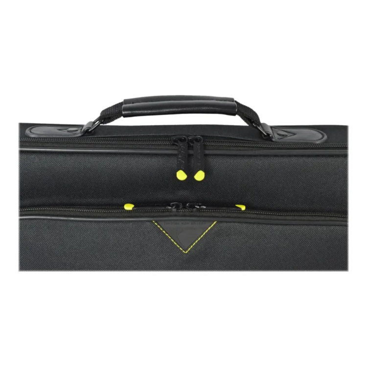 Box Opened Tech Air Laptop 17.3 Inch Briefcase - Black