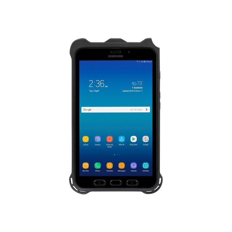 Box Opened Field-Ready Tablet Case for Samsung Galaxy Tab Active 2 in Black