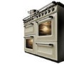 GRADE A1 - Smeg Victoria 110cm Dual Fuel Range Cooker - Cream