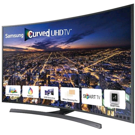 Refurbished Samsung 55" Curved Ultra HD 4K Freeview HD Smart LED TV Without Stand