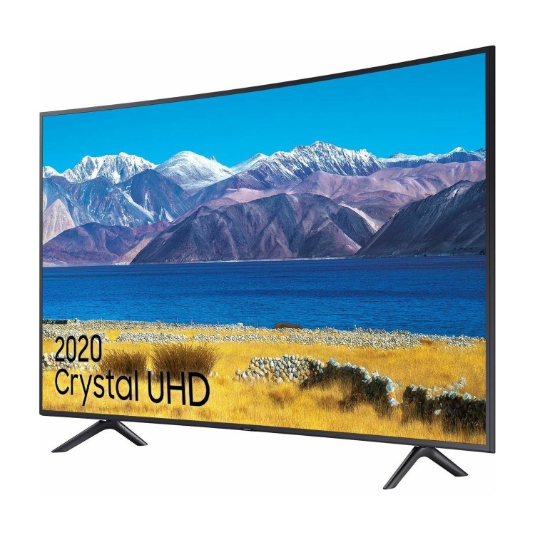 Refurbished Samsung 55" Curved 4K Ultra HD wirh HDR10+ LED Freeview HD Smart TV