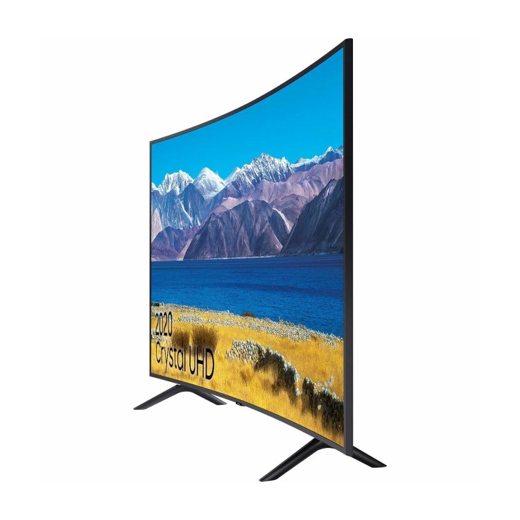 Refurbished Samsung 55" Curved 4K Ultra HD wirh HDR10+ LED Freeview HD Smart TV