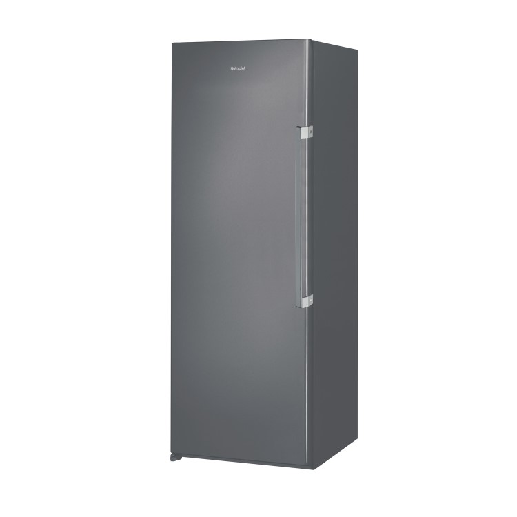 Refurbished Hotpoint UH6F2CG Freestanding 228 Litre Upright Low Frost Freezer Graphite