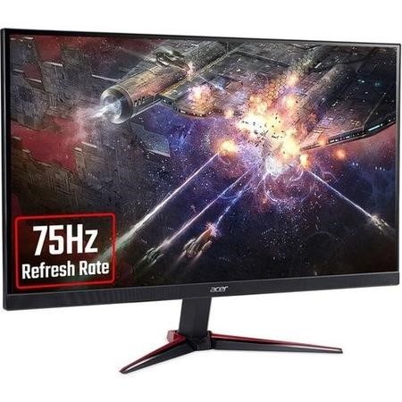 Refurbished Acer Nitro VG220Qbmiix Full HD 75Hz 21.5 IPS LCD Gaming Monitor Black Page 1 BuyItDirect.ie