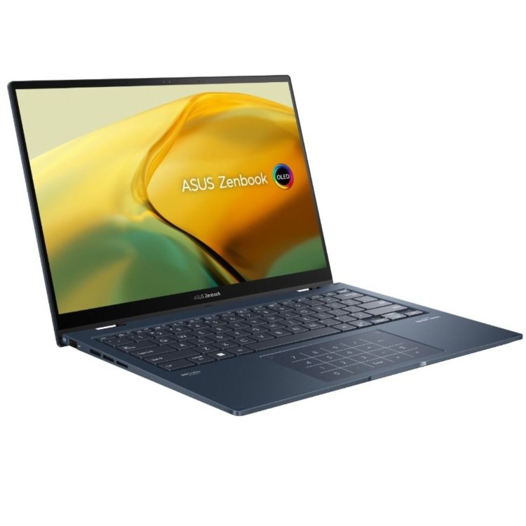 Refurbished ASUS ZenBook 14 Flip Intel Core i7 16GB RAM 512GB SSD 14 Inch Windows 11 Convertible Laptop