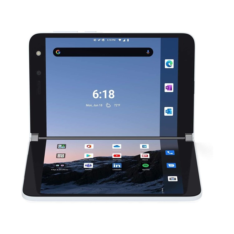 Refurbished Microsoft Surface Duo 6GB 256GB 5.6" Tablet - White