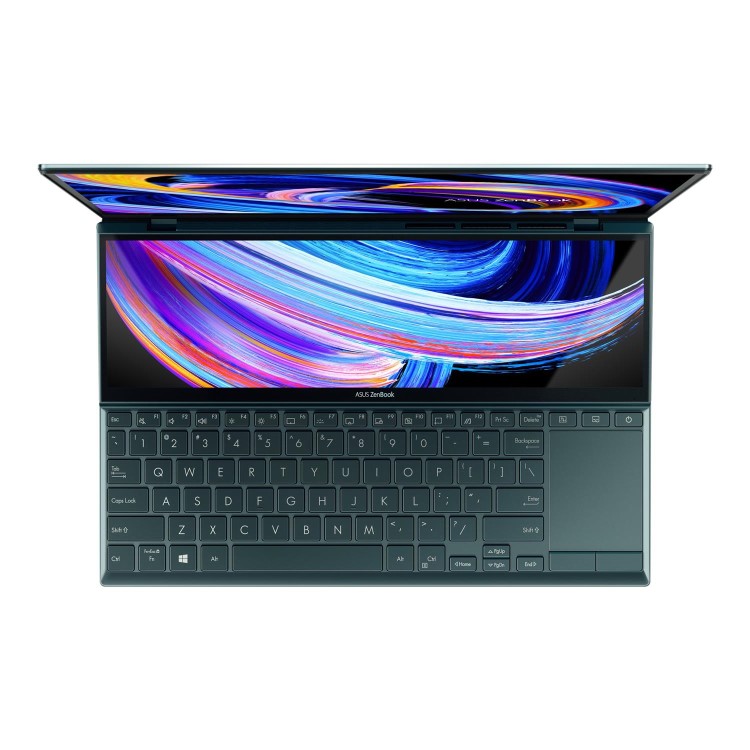 Refurbished Asus ZenBook Duo Core i7-1165G7 32GB 1TB SSD MX450 14 Inch Touchscreen Windows 10 Professional Laptop
