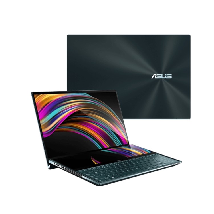 Refurbished ASUS ZenBook Pro Duo UX581GV Core i7 16GB 512GB RTX 2060 15.6 Inch 4K Touchscreen Windows 10 Laptop