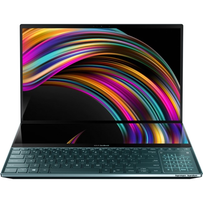 Refurbished Asus Zenbook Pro Duo UX582ZW Core i9-12900H 32GB 1TB SSD RTX 3070Ti 15.6 Inch Windows 11 Touchscreen Laptop - Intl Keyboard