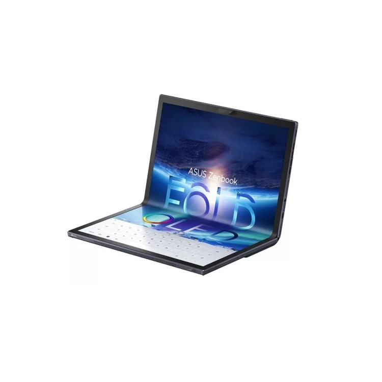 Refurbished Asus Zenbook Fold UX9702 Core i7-1250U 16GB 1TB SSD 17.3 Inch OLED Windows 11 Convertible Laptop - Black - International Keyboard
