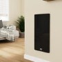 Refurbished - Low Energy 380w Infrared Designer Glass Wall Mounted Heater with Towel Rail and Smart WiFi Alexa - IP24 Bathroom Safe