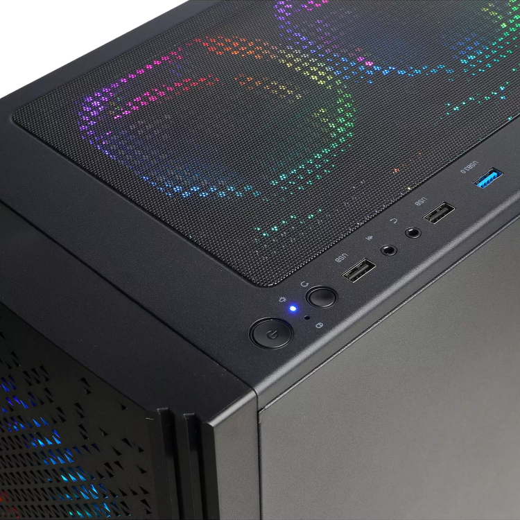 Refurbished CyberPowerPC Blaze AMD Ryzen 5 4500 16GB RAM 1TB SSD RTX 4060 Gaming PC