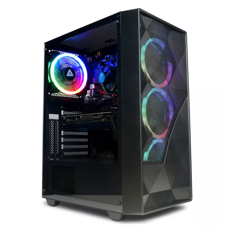 Refurbished CyberPowerPC Eurus AMD Ryzen 5 5500 16GB RAM 1TB SSD GeForce RTX 4060 Gaming PC