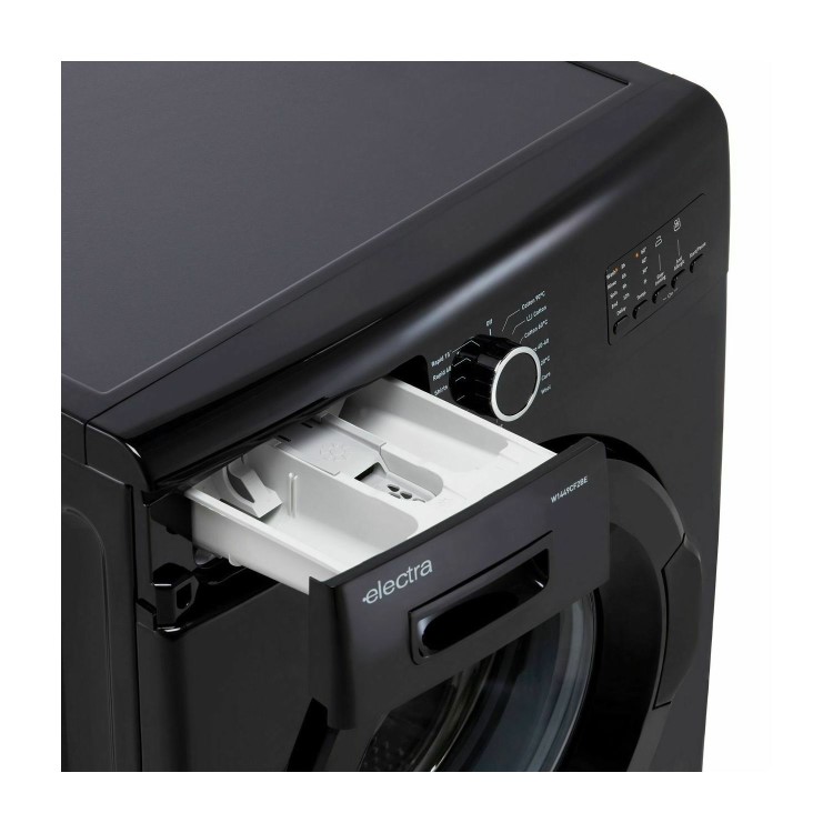 Refurbished Electra W1449CF2BE Freestanding 7KG 1400 Spin Washing Machine Black
