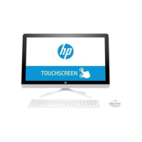 Refurbished HP 24-g085na AMD A8-7410 8GB 1TB DVD-RW 24 Inch Windows 10 Touchscreen All in One in White