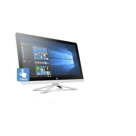 Refurbished HP 24-g085na AMD A8-7410 8GB 1TB DVD-RW 24 Inch Windows 10 Touchscreen All in One in White