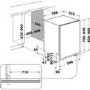Refurbished Whirlpool 6th Sense W7IHT40TSUK 15 Place Fully Integrated Dishwasher