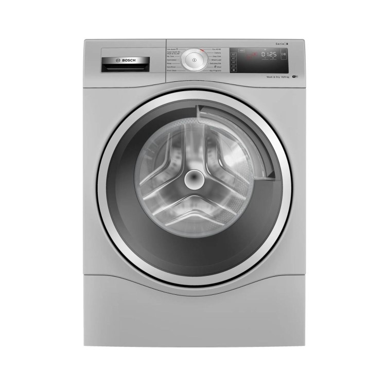 Refurbished Bosch WDU8H549GB Freestanding 10/6KG 1400 Spin Washer Dryer Silver