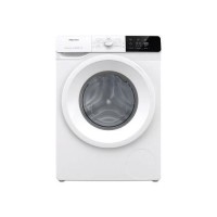 Refurbished Hisense WFGE80141VM 60cm Freestanding 8KG Front Load Washing Machine - 1400 RPM - Steam Cleaning - 20' Quick Wash - Inverter Motor - White