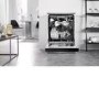 Refurbished Whirlpool Supreme Clean WFO3P33DLXUK 14 Place Freestanding Dishwasher