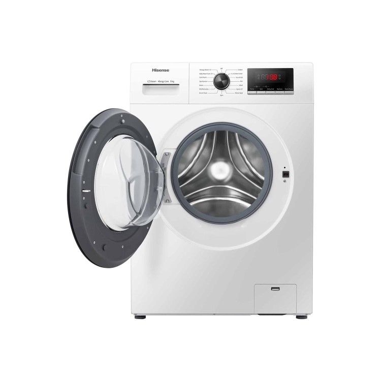 Refurbished Hisense WFPV9014EM Freestanding 9KG 1400 Spin Washing Machine