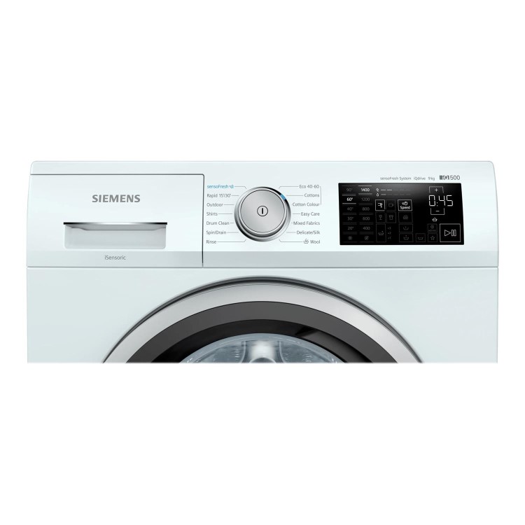 Refurbished Siemens iQ500 WM14UQ92GB Freestanding 9KG 1400 Spin Washing Machine