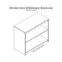 ONLY OPENED - Windermere Midsleeper Bookcase