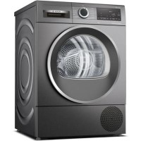 Refurbished Bosch Serie 6 WQG245R9GB Freestanding Heat Pump 9KG Tumble Dryer Graphite 