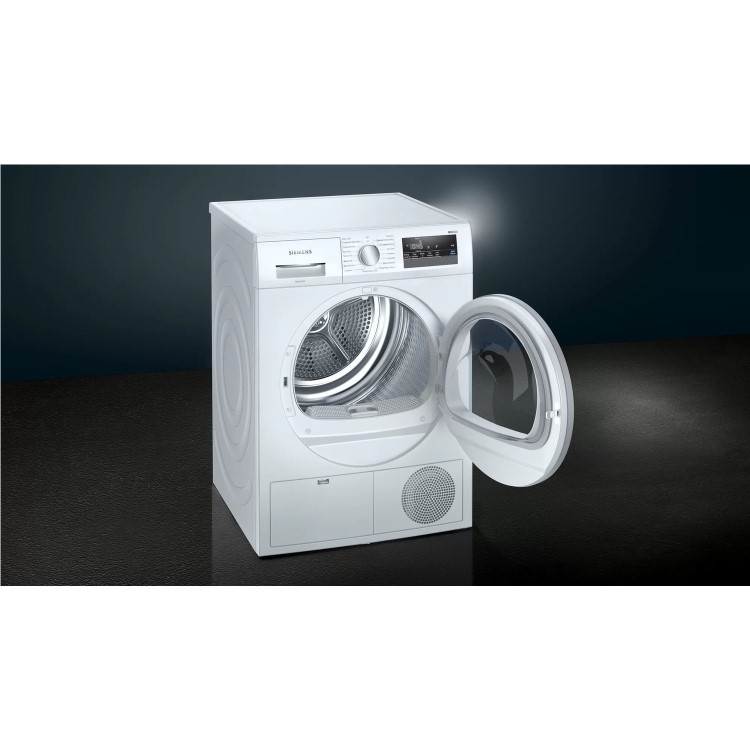 Refurbished Siemens iQ300 WT45N202GB Freestanding Condenser 8KG Tumble Dryer White