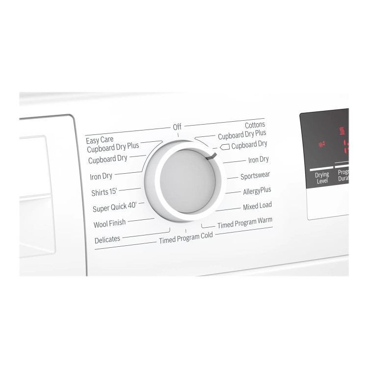 Refurbished Bosch Serie 4 WTN83201GB Freestanding Condenser 8KG Tumble Dryer