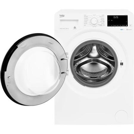 Refurbished Beko WX84044E0W Freestanding 8KG 1400 Spin Washing Machine White
