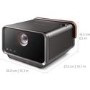 Refurbished ViewSonic Short Throw 4k Gaming Projector with WiFi Bluetooth & Harmon Kardon Audio