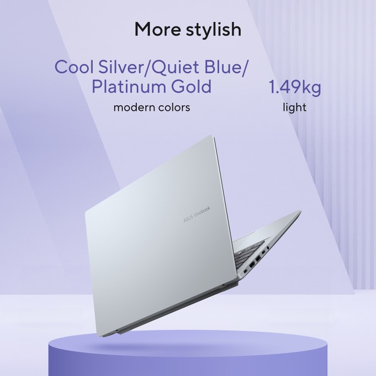 Refurbished ASUS VivoBook 14 X1407QA-LY003W Copilot+ PC Snapdragon X 16GB RAM 512GB SSD 14 Inch Windows 11 Laptop