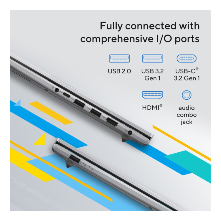Refurbished ASUS Vivobook 15 Intel Core 5 8GB RAM 512GB SSD 15.6 Inch Windows 11 Laptop