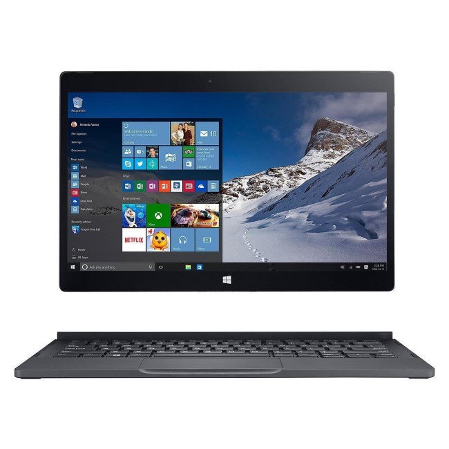 Refurbished Dell XPS 12 Core M3-6Y30 4GB 128GB 12.5 Inch Touchscreen Windows 10 Laptop in Silver & Black