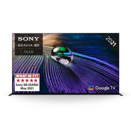 Refurbished Sony BRAVIA XR Master 55" A90J 55" 4K Ultra HD with HDR10 OLED Freesat HD Smart TV