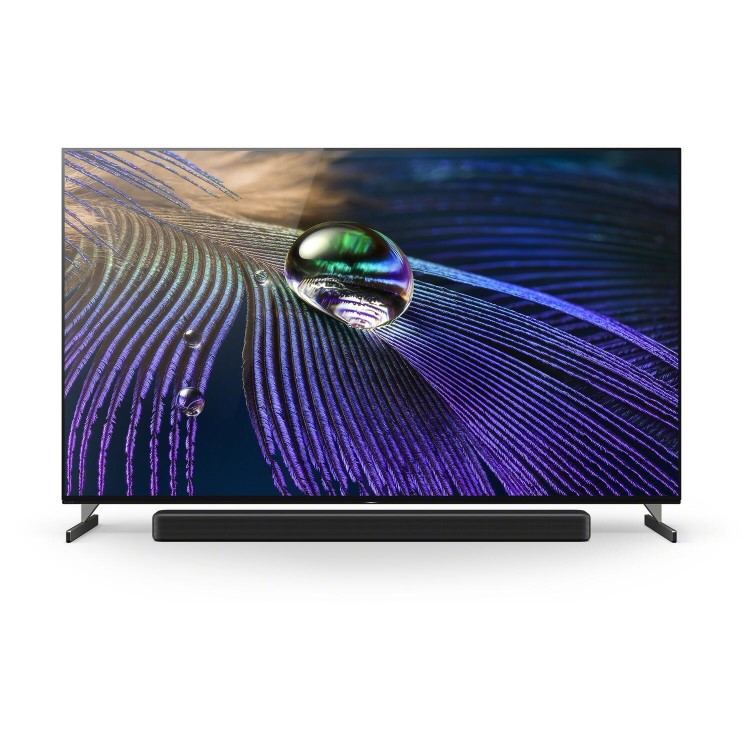 Refurbished Sony BRAVIA XR Master 55" A90J 55" 4K Ultra HD with HDR10 OLED Freesat HD Smart TV