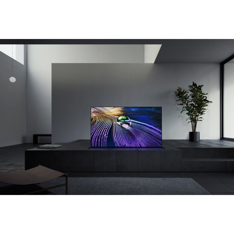 Refurbished Sony BRAVIA XR Master 55" A90J 55" 4K Ultra HD with HDR10 OLED Freesat HD Smart TV