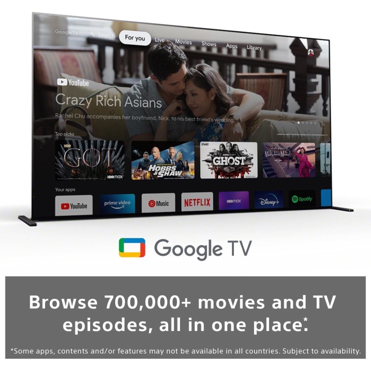 Refurbished Sony BRAVIA XR Master 55" A90J 55" 4K Ultra HD with HDR10 OLED Freesat HD Smart TV