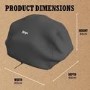 Refurbished Ninja XSKCOVEREUUK Woodfire Electric BBQ Cover - Black