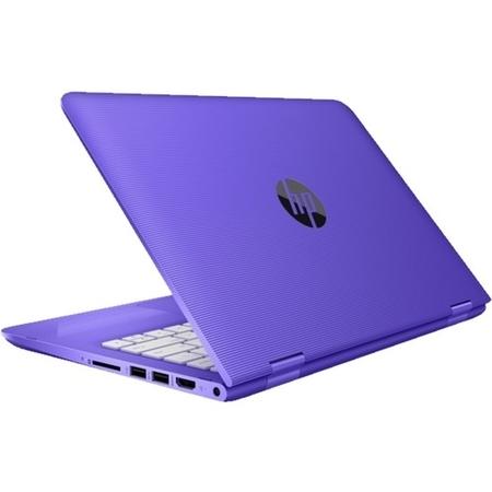 Refurbished HP Stream x360 11-aa0001na Intel Celeron N3060 2GB 32GB 11.6 Inch Windows 10 Touchscreen Convertible Laptop in Purple