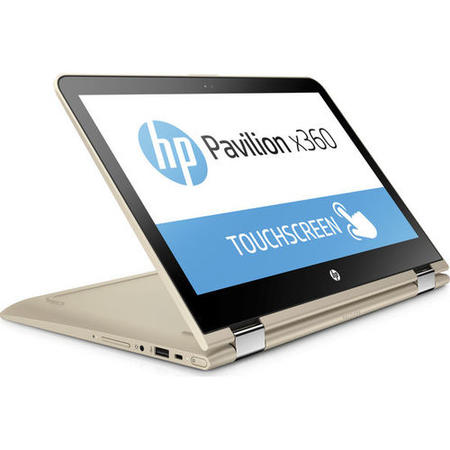 Refurbished HP Pavilion x360 13-u062sa Core i5-6200U 8GB 128GB 13.3" Touchscreen Convertible Windows 10 Laptop in Gold