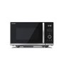 Sharp YC-QS254AU-B 25L Black Flatbed Microwave – 900 W & 8 Auto Programmes