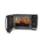 Sharp YC-QS254AU-B 25L Black Flatbed Microwave – 900 W & 8 Auto Programmes
