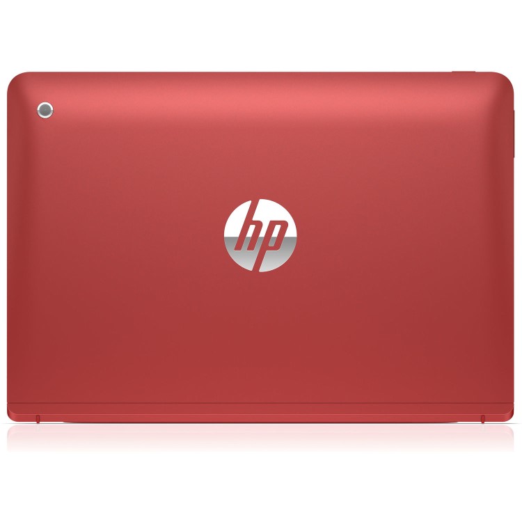 Refurbished HP 10-P007NA Intel Atom X5-Z8350 2GB 32GB 10.1 Inch Windows 10 Touchscreen Convertible Laptop in Red
