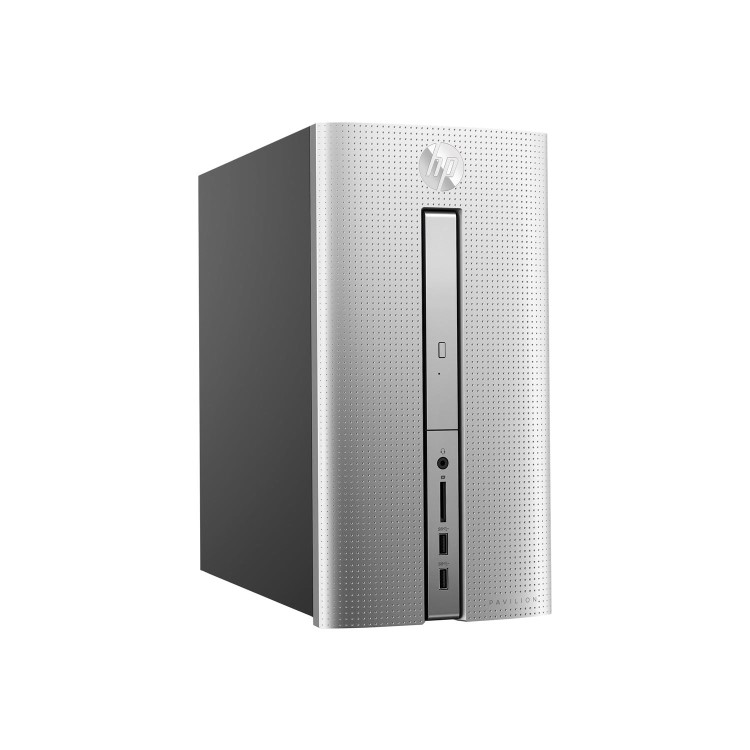 Refurbished HP Pavilion 570-p070na Core i7-7700 8GB 1TB Windows 10 Desktop in Silver
