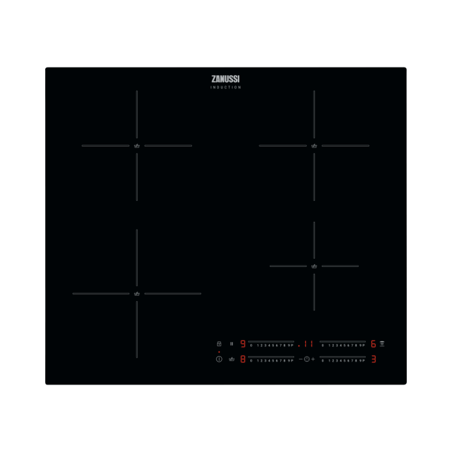 Zanussi 60cm 4 Zone Induction Hob with Boil Assist