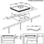 Zanussi 59cm 4 Zone Induction Hob