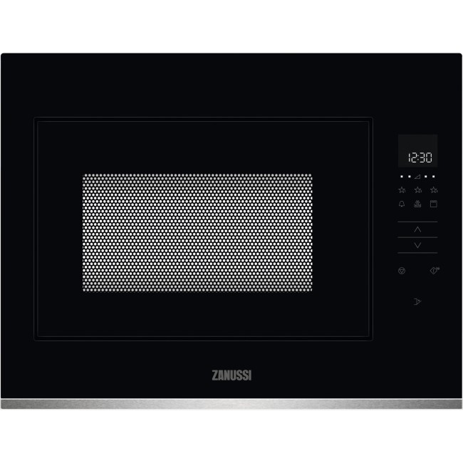 Zanussi ZMBN4DX Series 20 25L 900W Built-In Microwave with Grill - Black